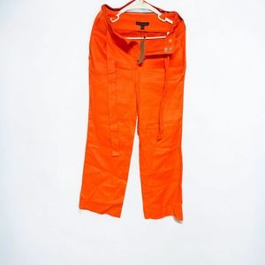 Banana Republic coral pink linen Blend 0p